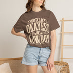 Worlds Okayest Cowboy Text