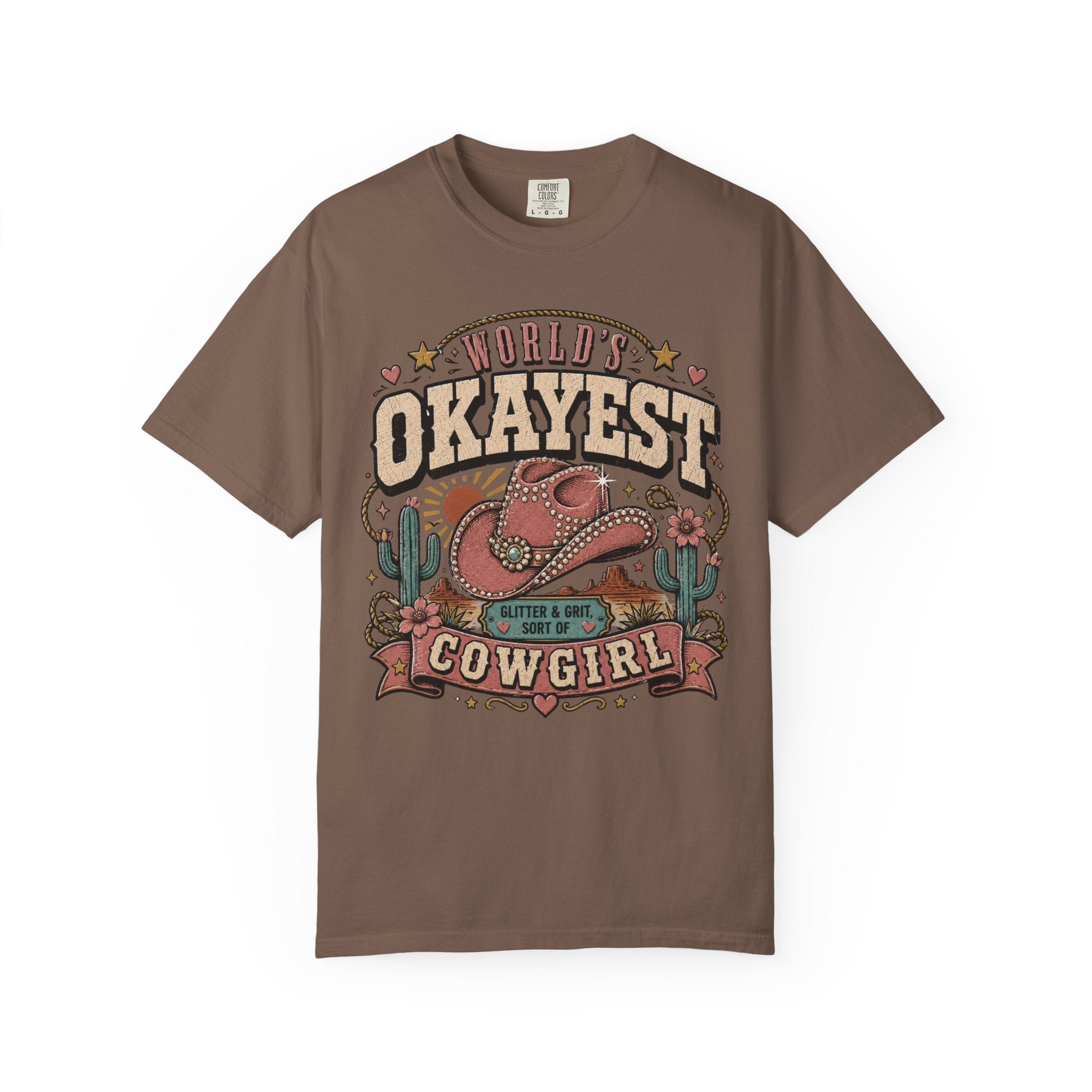 Worlds Okayest Cowgirl Hat