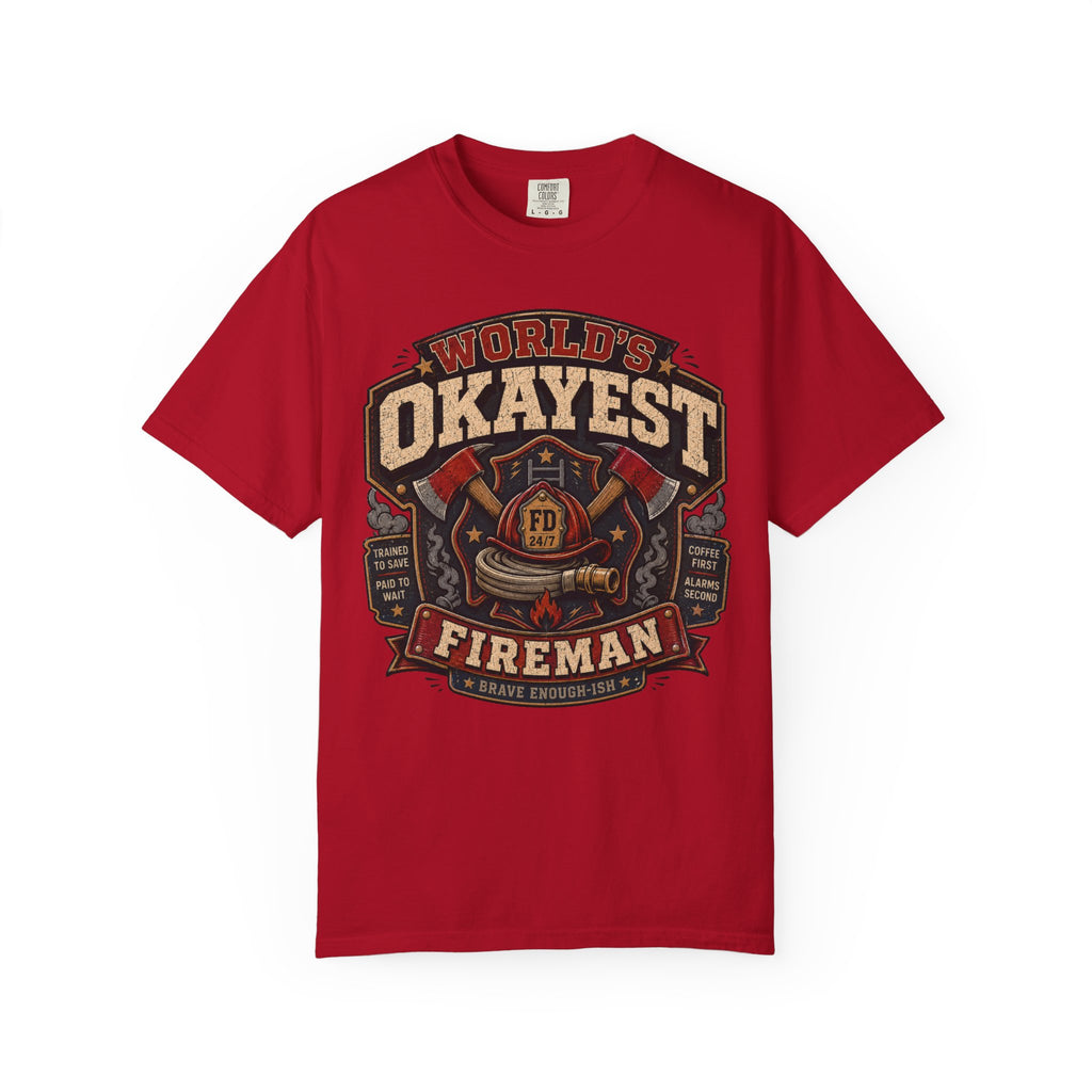 Worlds Okayest Fireman Axe