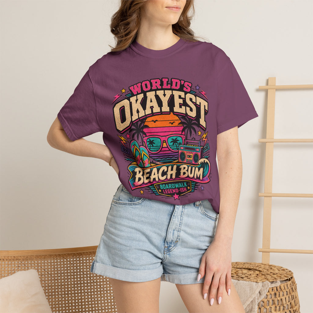 Worlds Okayest Beach Bum 80's