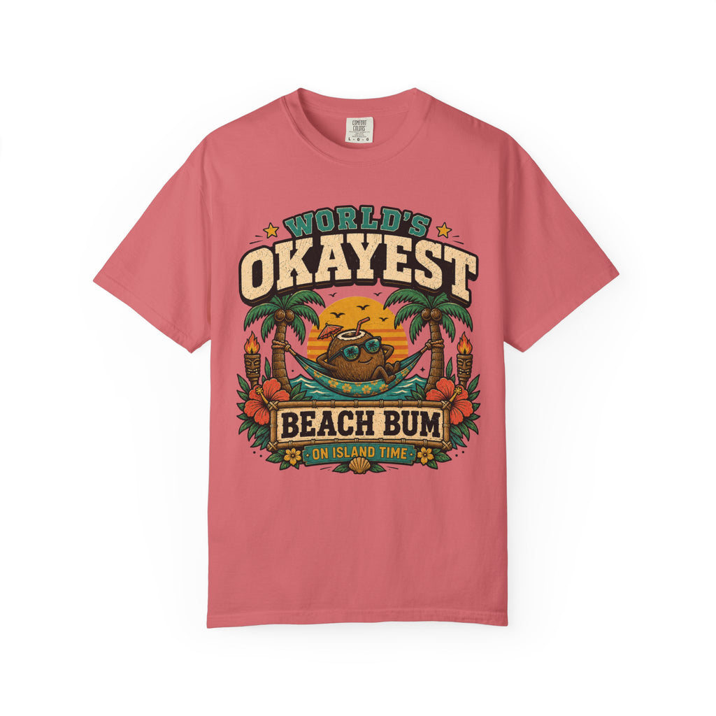 Worlds Okayest Beach Bum Coconut