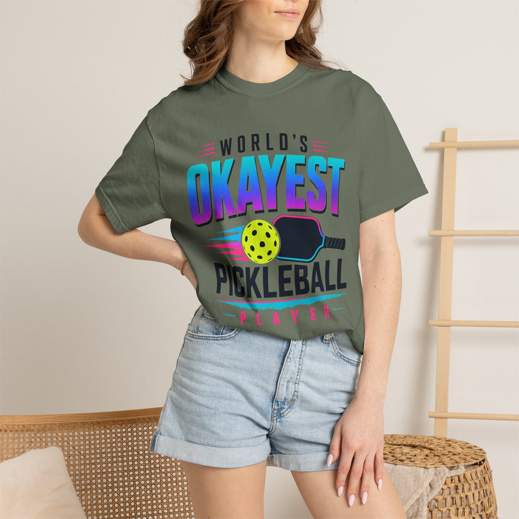 Worlds Okayest Pickleball Player Retro