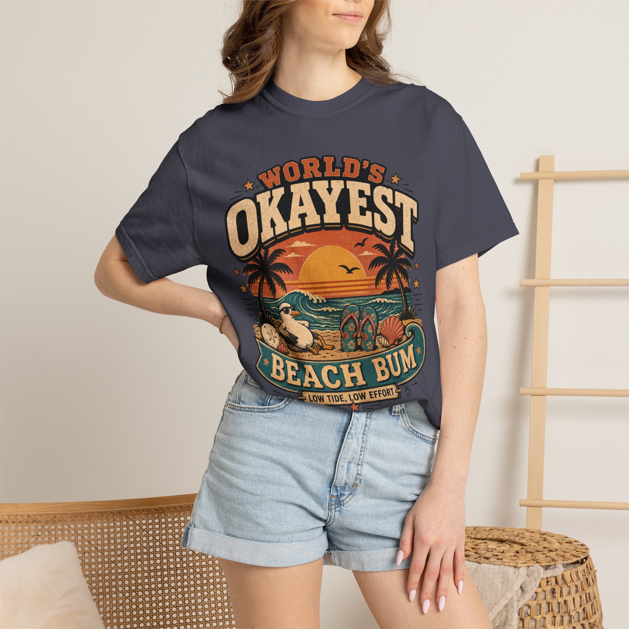 Worlds Okayest Beach Bum Bird