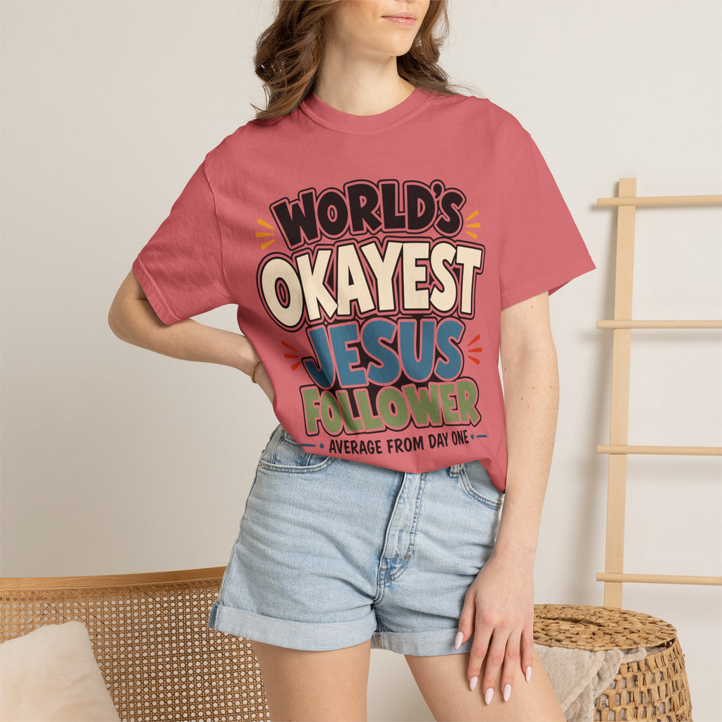 Worlds Okayest Jesus Follower Text