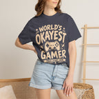 Worlds Okayest Gamer Text