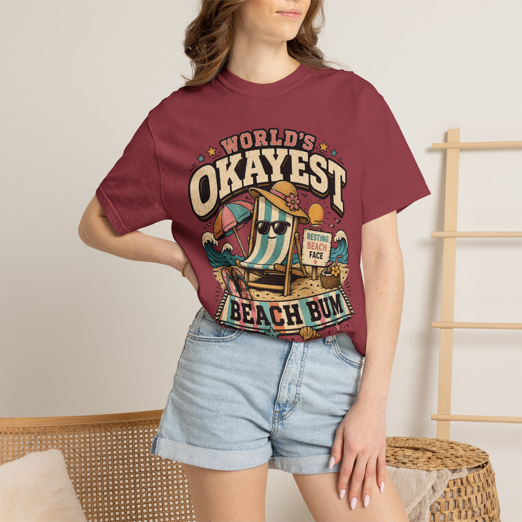 Worlds Okayest Beach Bum Chair