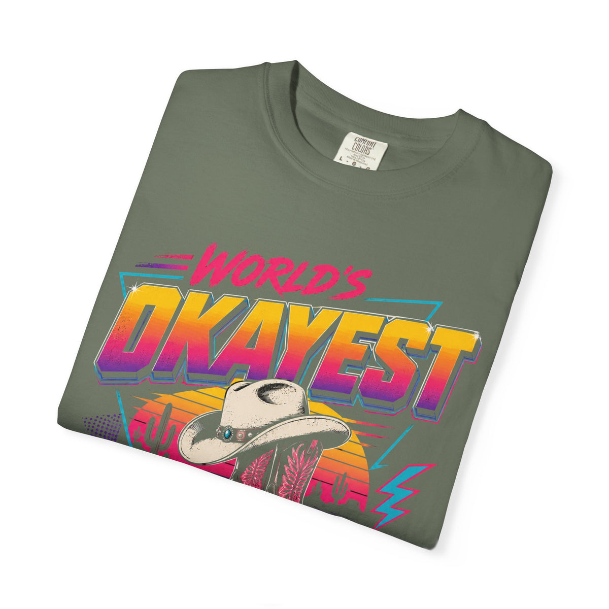 Worlds Okayest Cowgirl 80's