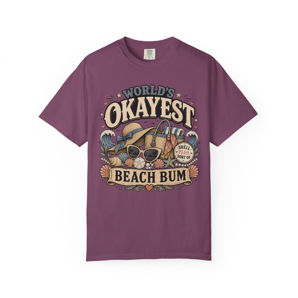 Worlds Okayest Beach Bum Mom