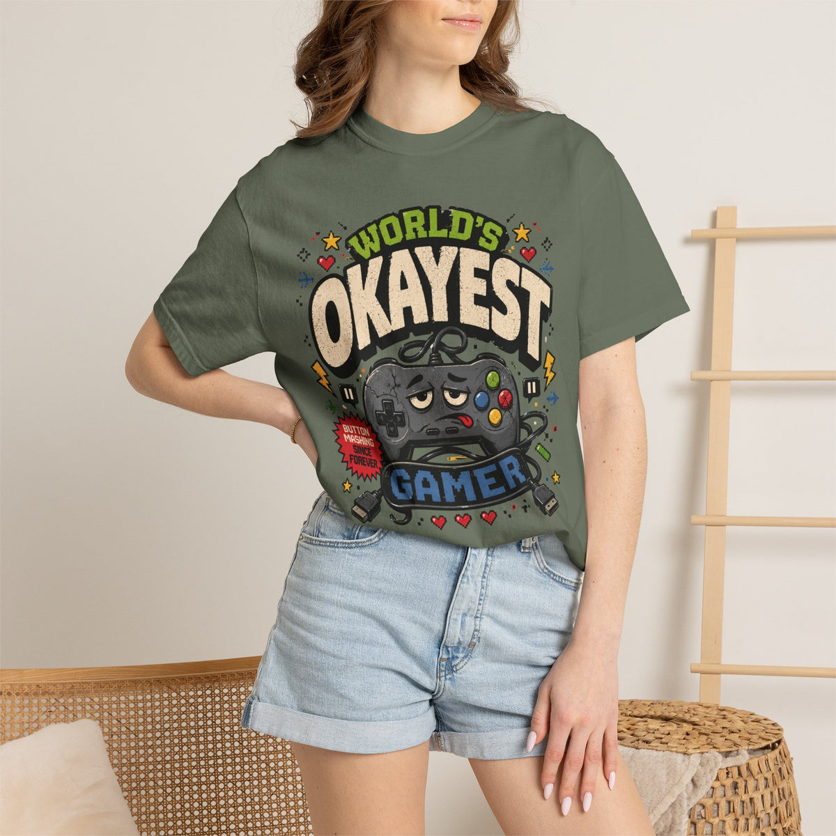 Worlds Okayest Gamer 90's