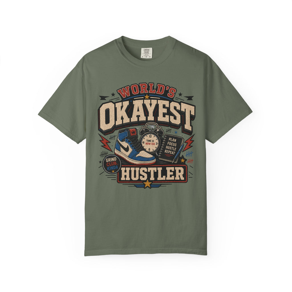 Worlds Okayest Hustler Shoe