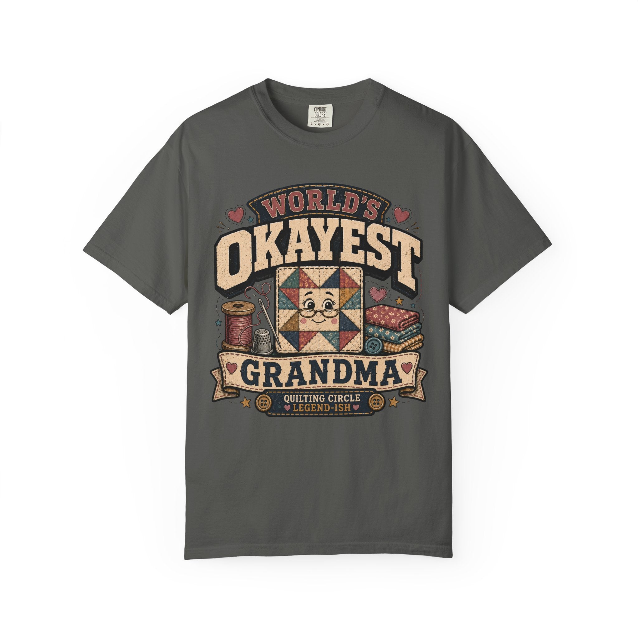 Worlds Okayest Grandma Quilt
