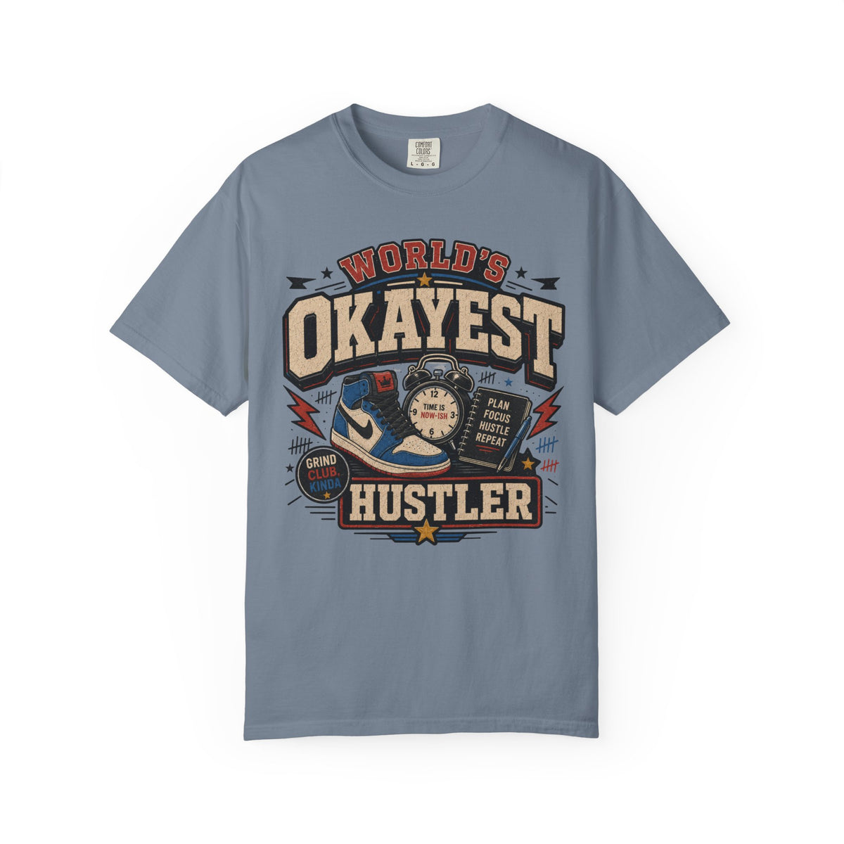 Worlds Okayest Hustler Shoe