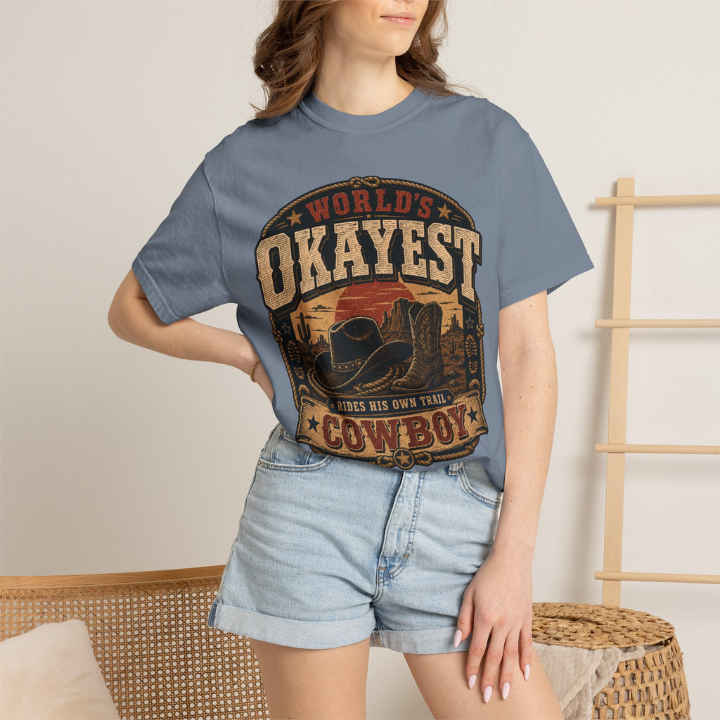Worlds Okayest Cowboy Sunset