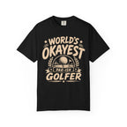 Worlds Okayest Golfer Text