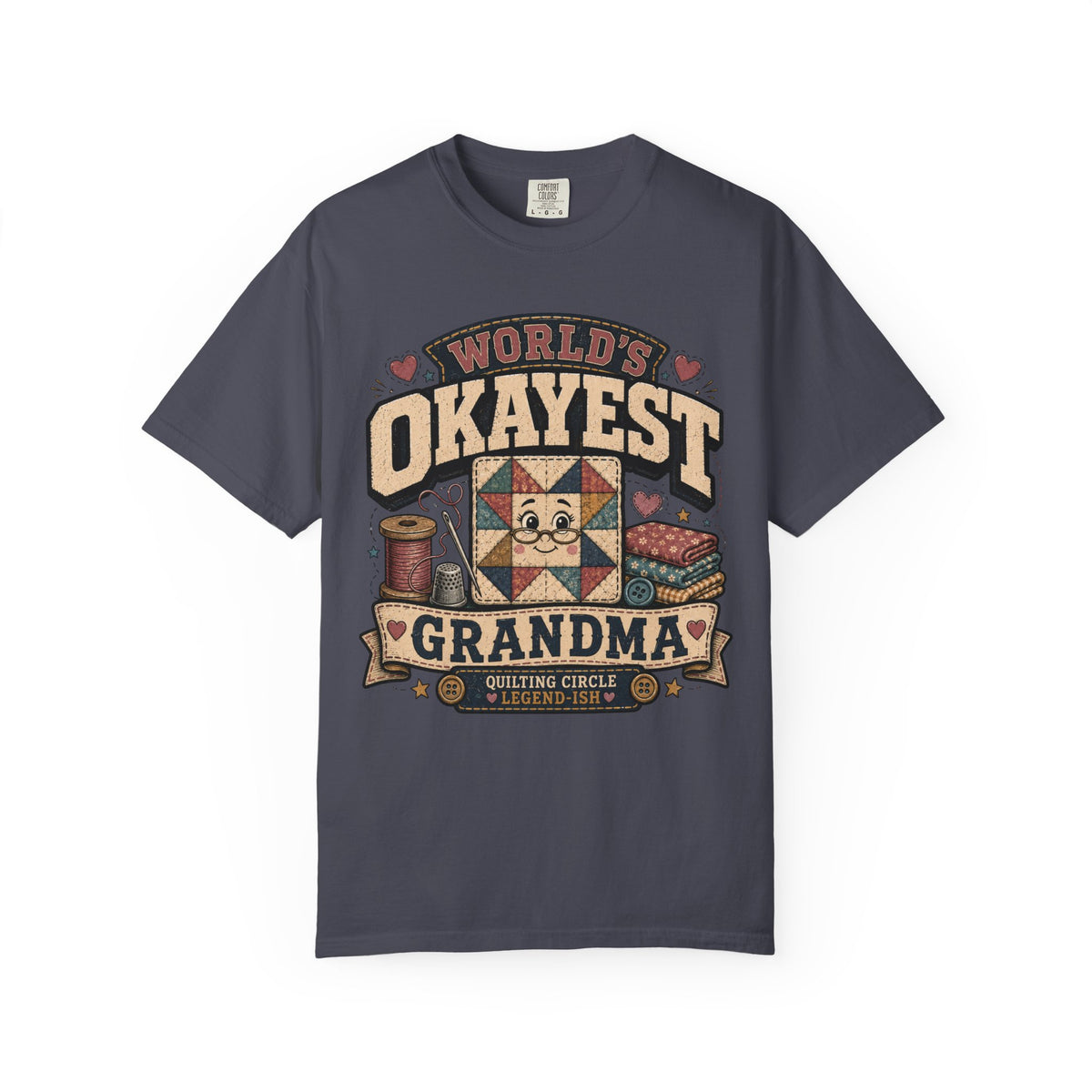 Worlds Okayest Grandma Quilt