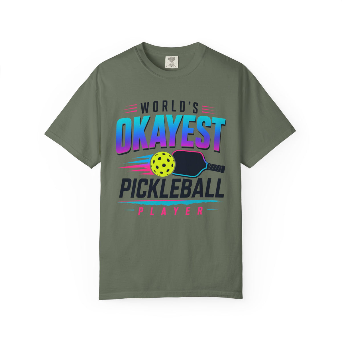 Worlds Okayest Pickleball Player Retro