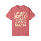 Worlds Okayest Golfer Text
