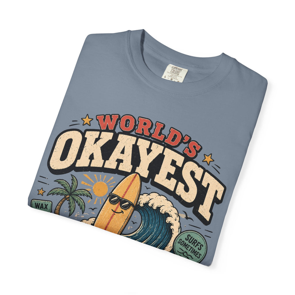 Worlds Okayest Beach Bum Relaxed Board