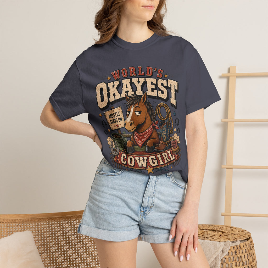 Worlds Okayest Cowgirl Horse