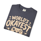 Worlds Okayest Gamer Text