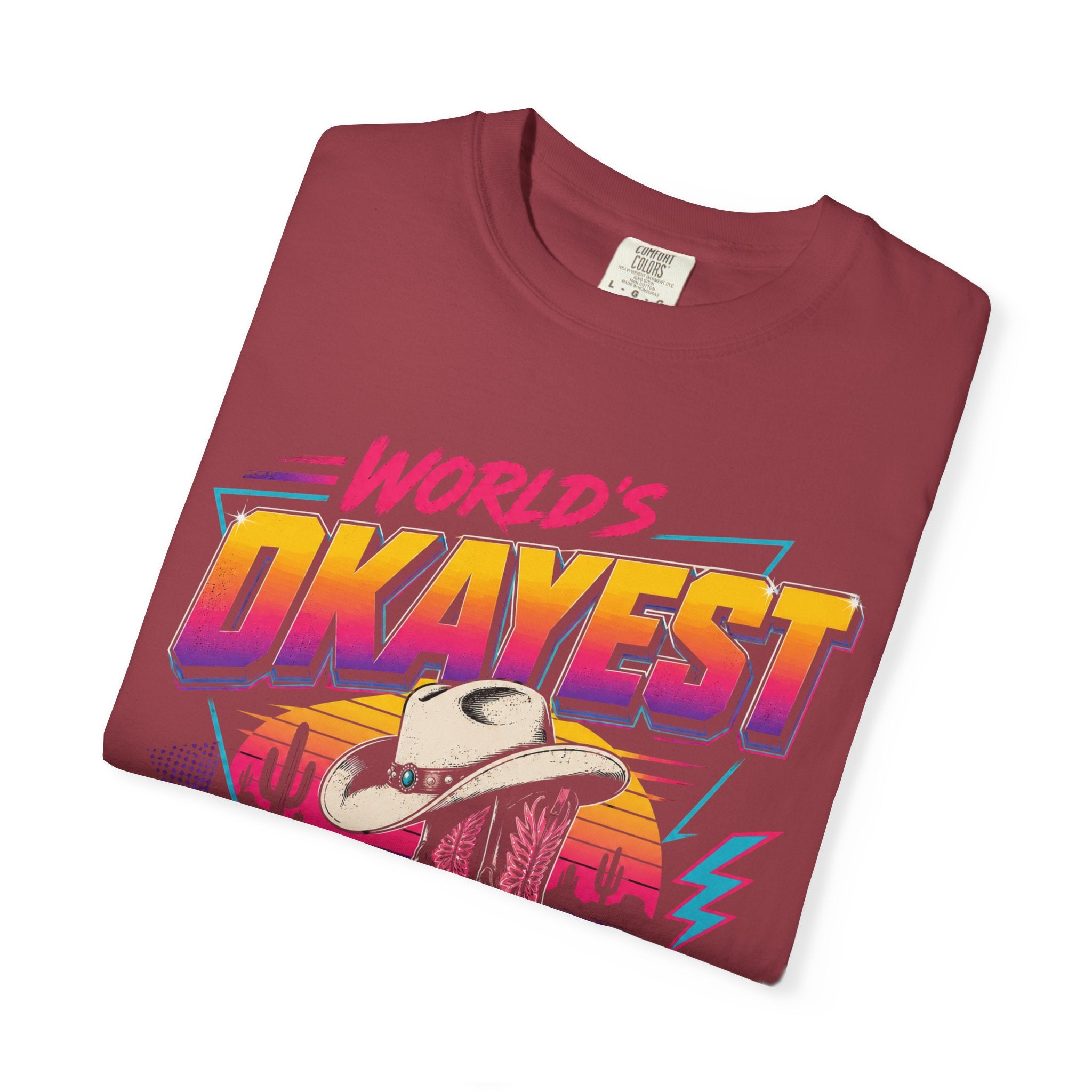 Worlds Okayest Cowgirl 80's