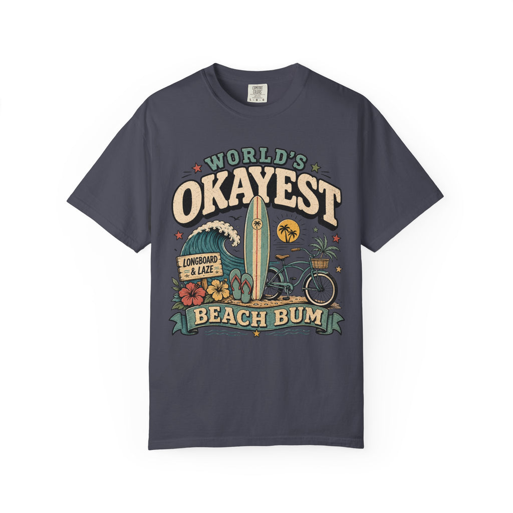 Worlds Okayest Beach Bum Longboard