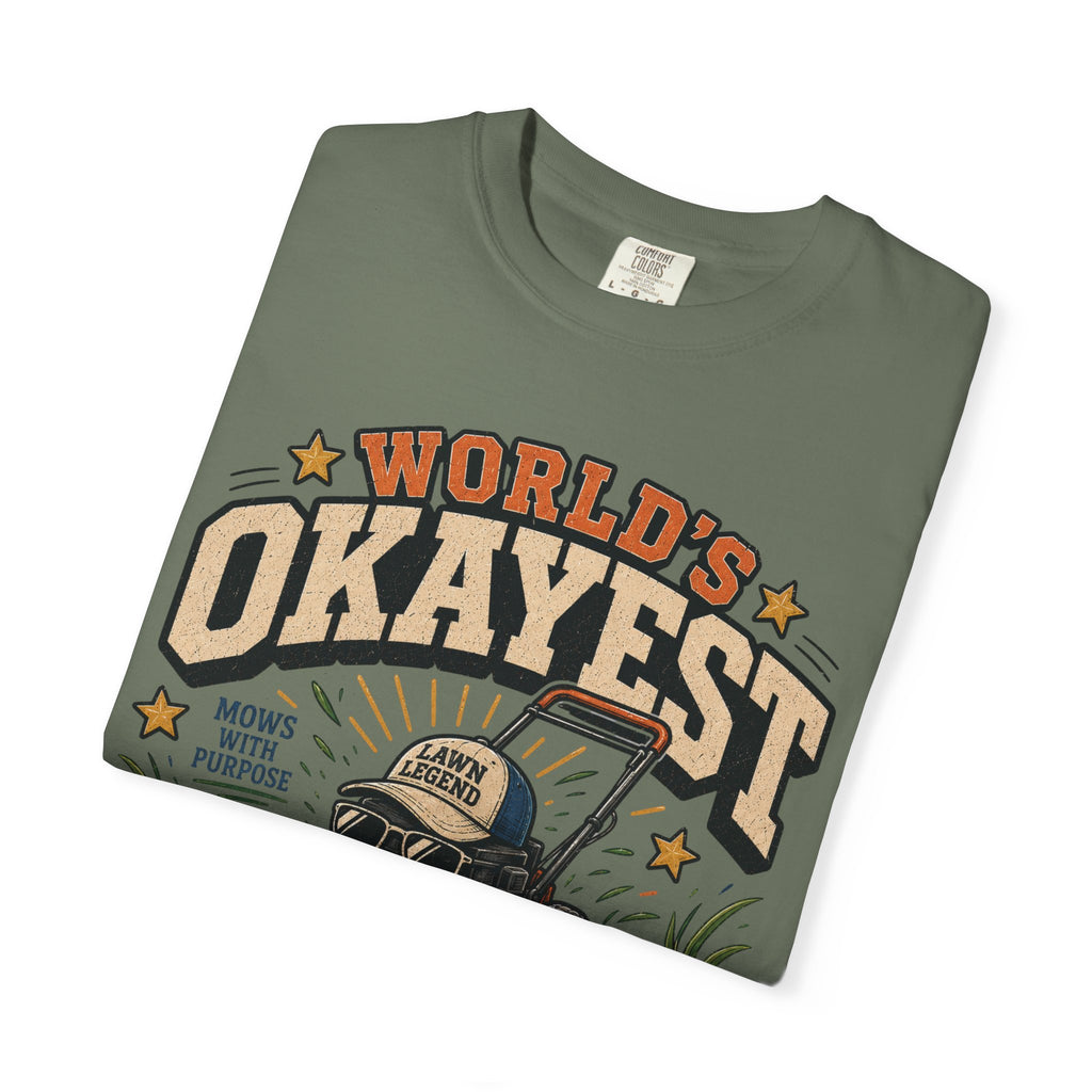 Worlds Okayest Dad Lawnmower