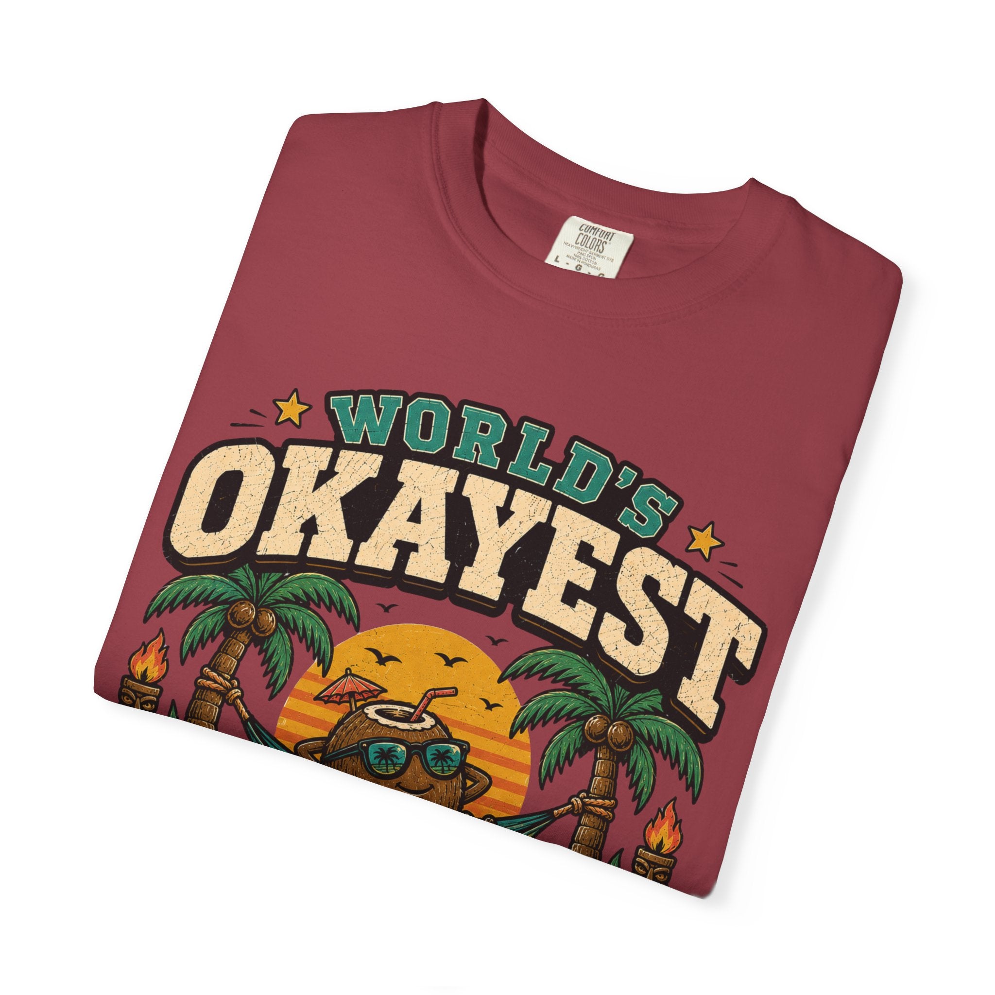 Worlds Okayest Beach Bum Coconut