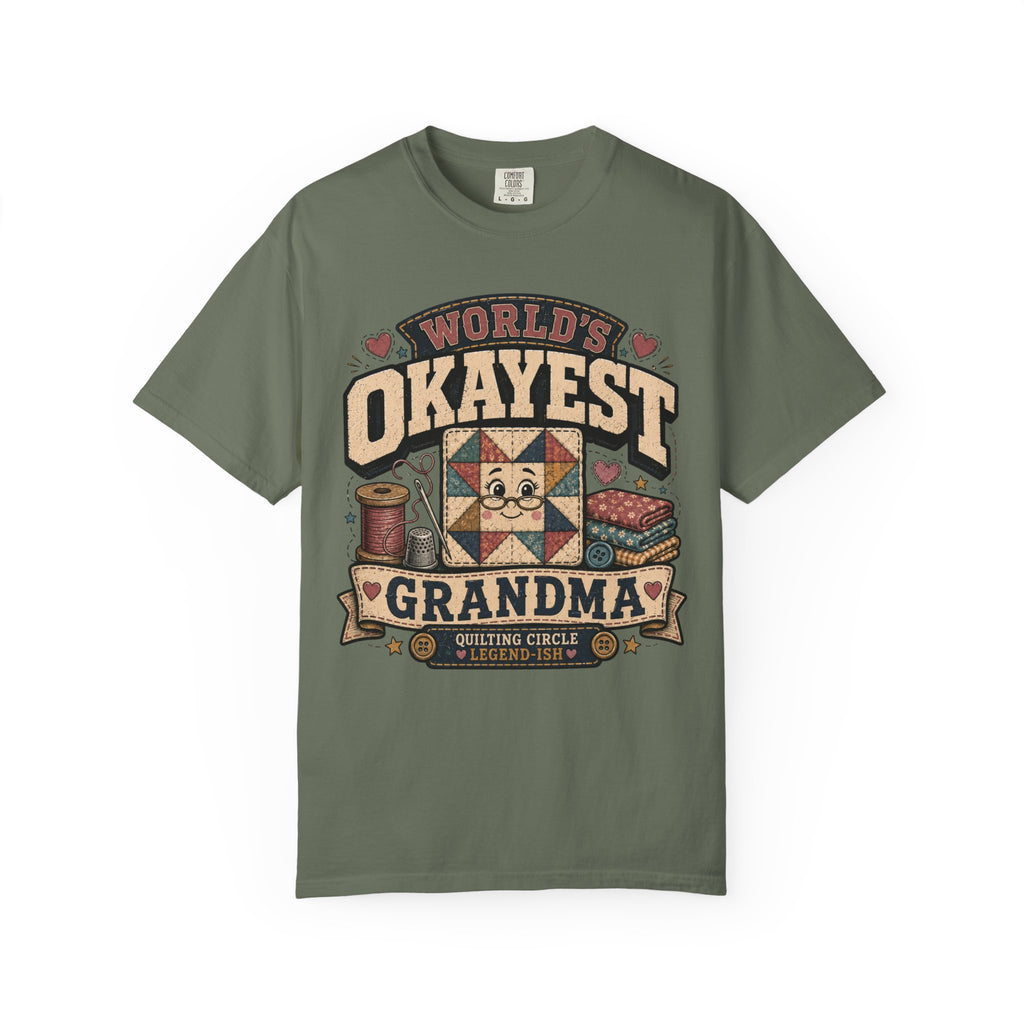 Worlds Okayest Grandma Quilt