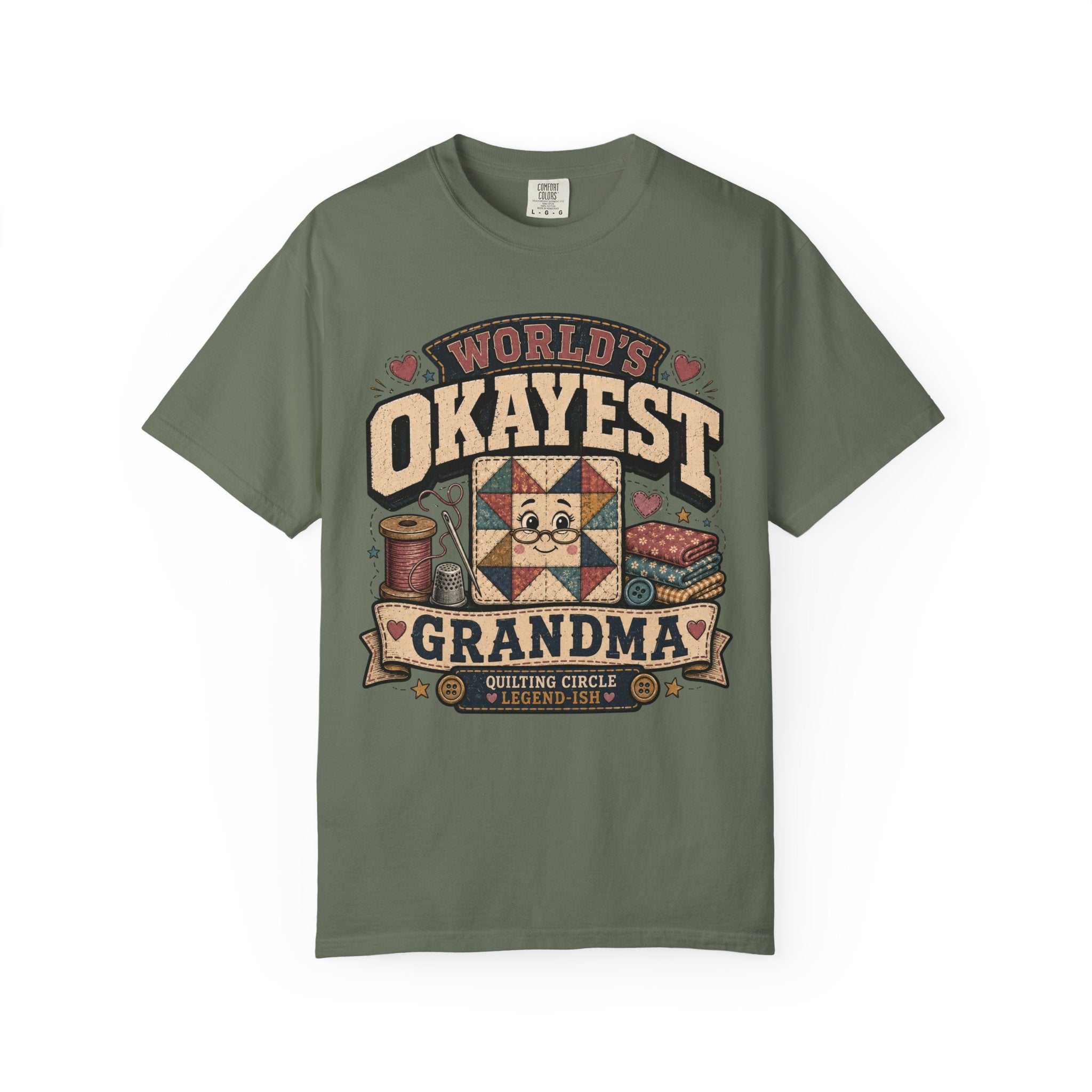 Worlds Okayest Grandma Quilt
