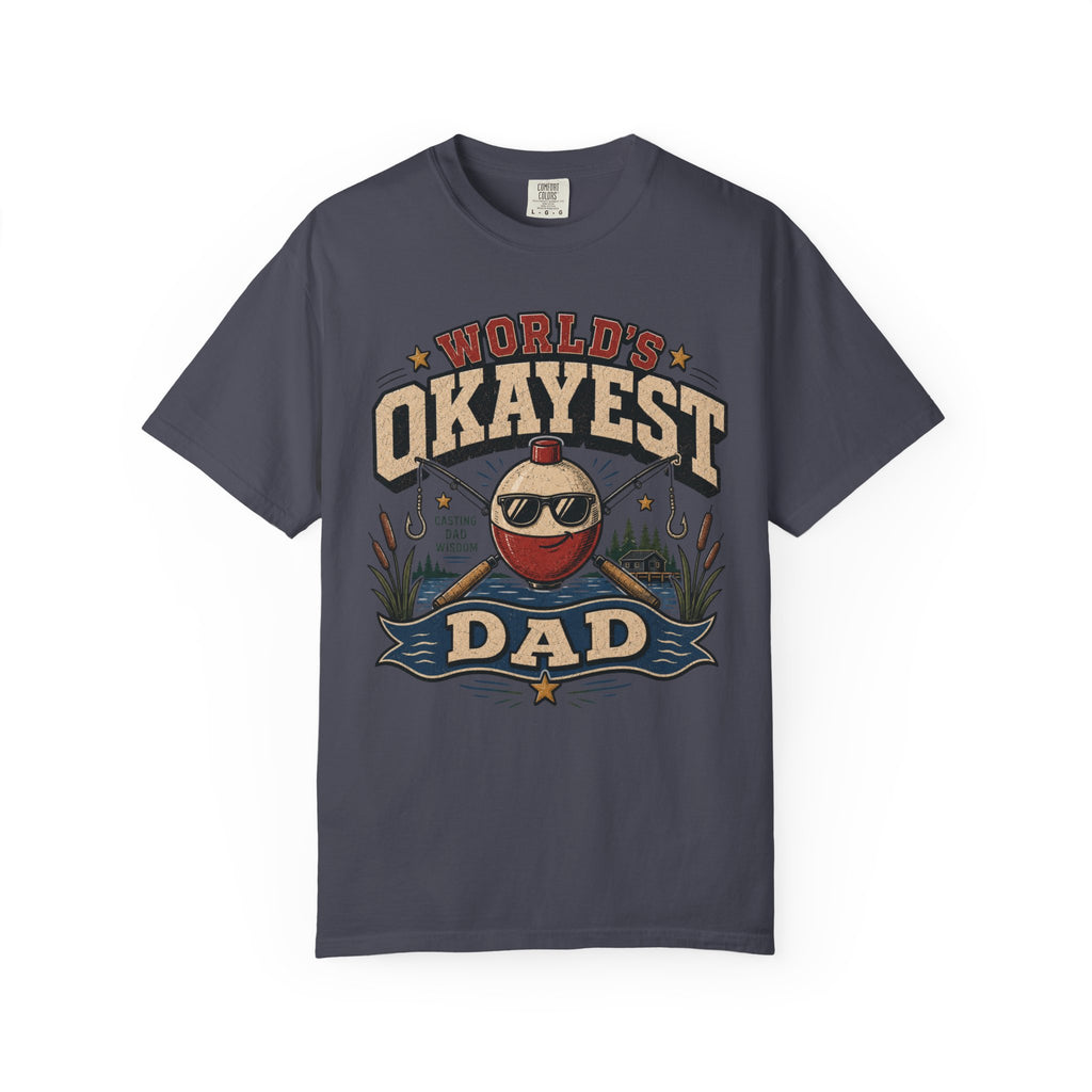 Worlds Okayest Dad Fishing