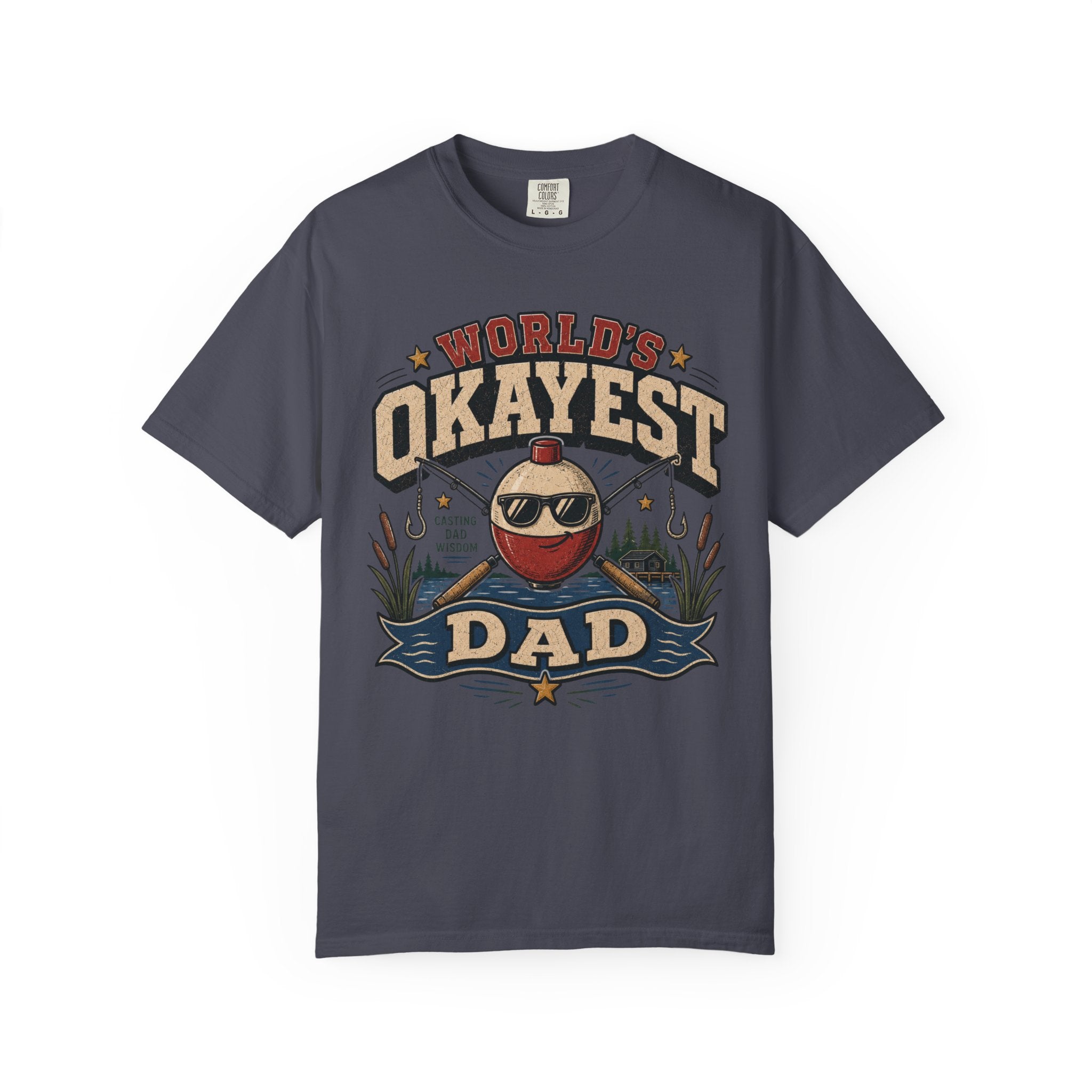 Worlds Okayest Dad Fishing