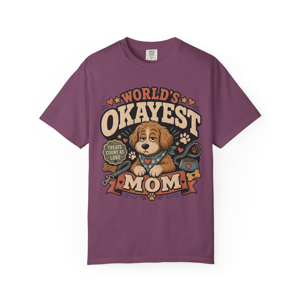 Worlds Okayest Mom Dog