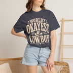 Worlds Okayest Cowboy Text