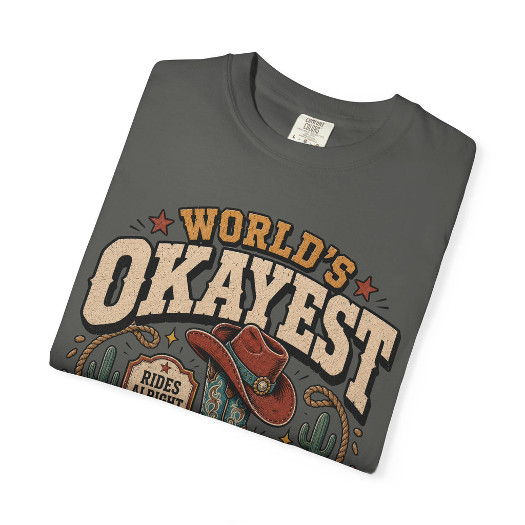 Worlds Okayest Cowgirl Boot