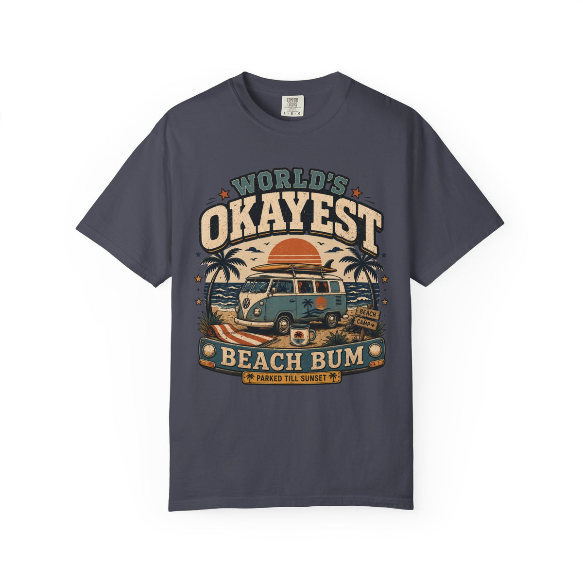 Worlds Okayest Beach Bum Van