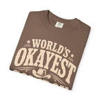 Worlds Okayest Cowboy Text