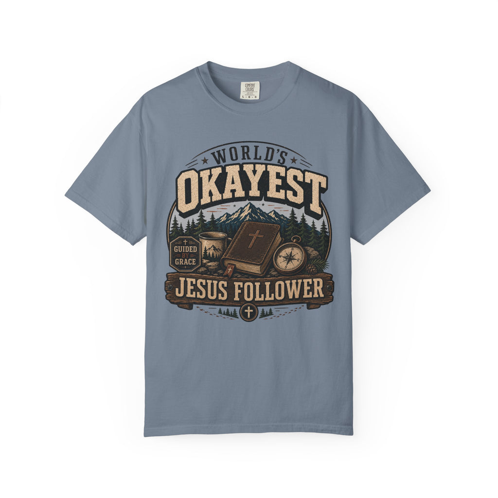 Worlds Okayest Jesus Follower Badge