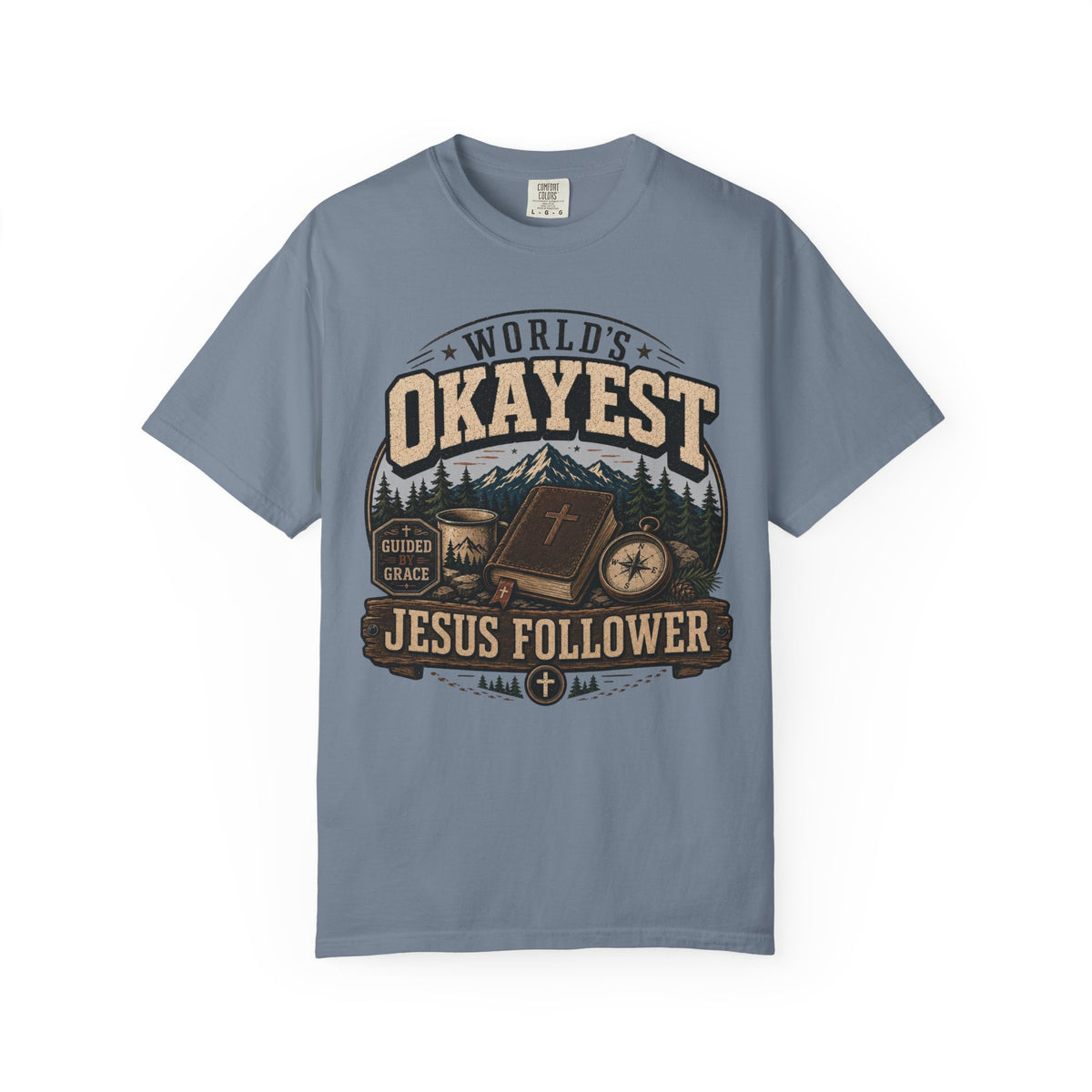 Worlds Okayest Jesus Follower Badge