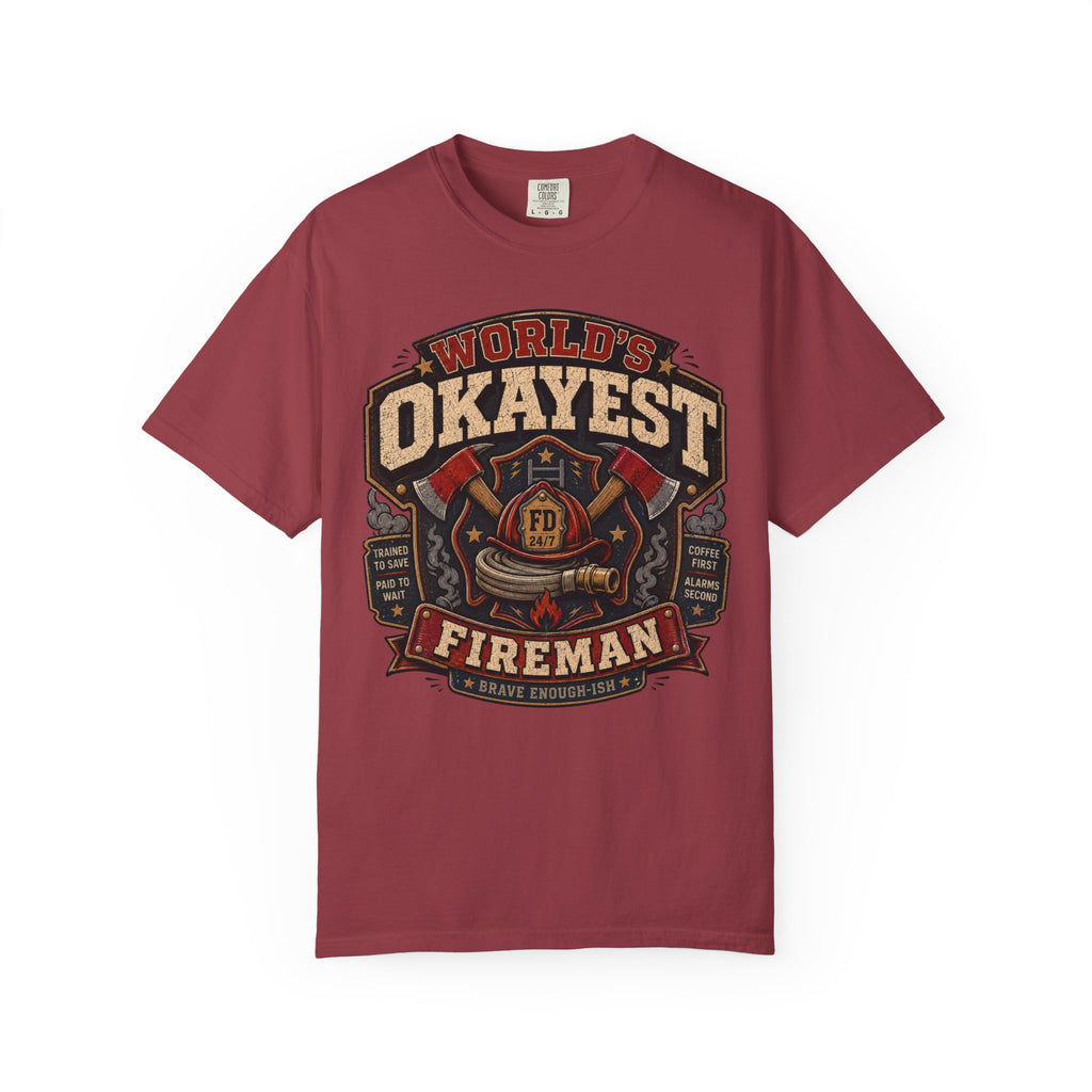 Worlds Okayest Fireman Axe