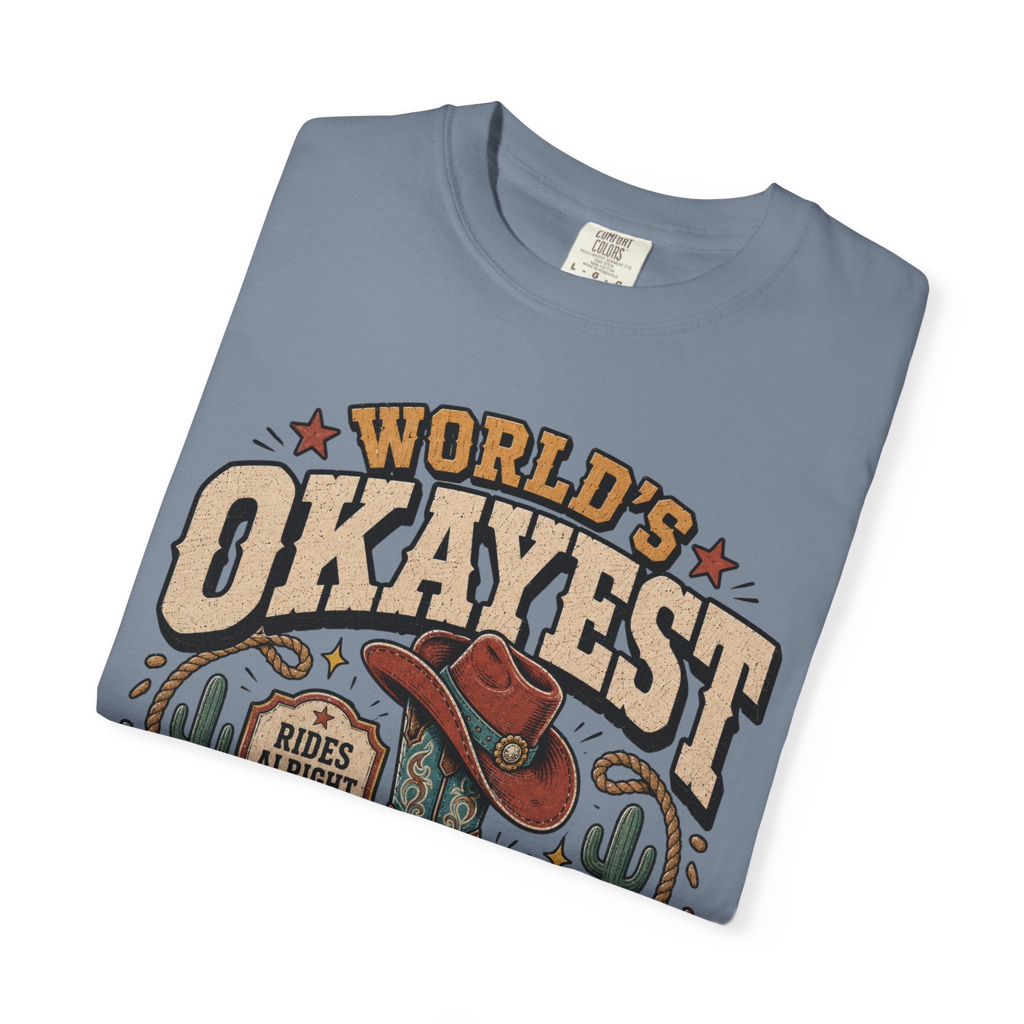 Worlds Okayest Cowgirl Boot