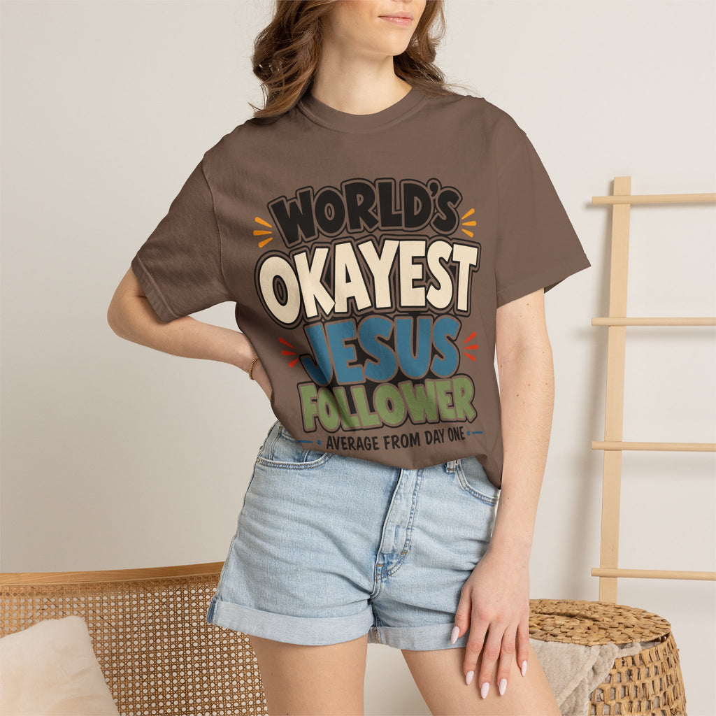 Worlds Okayest Jesus Follower Text
