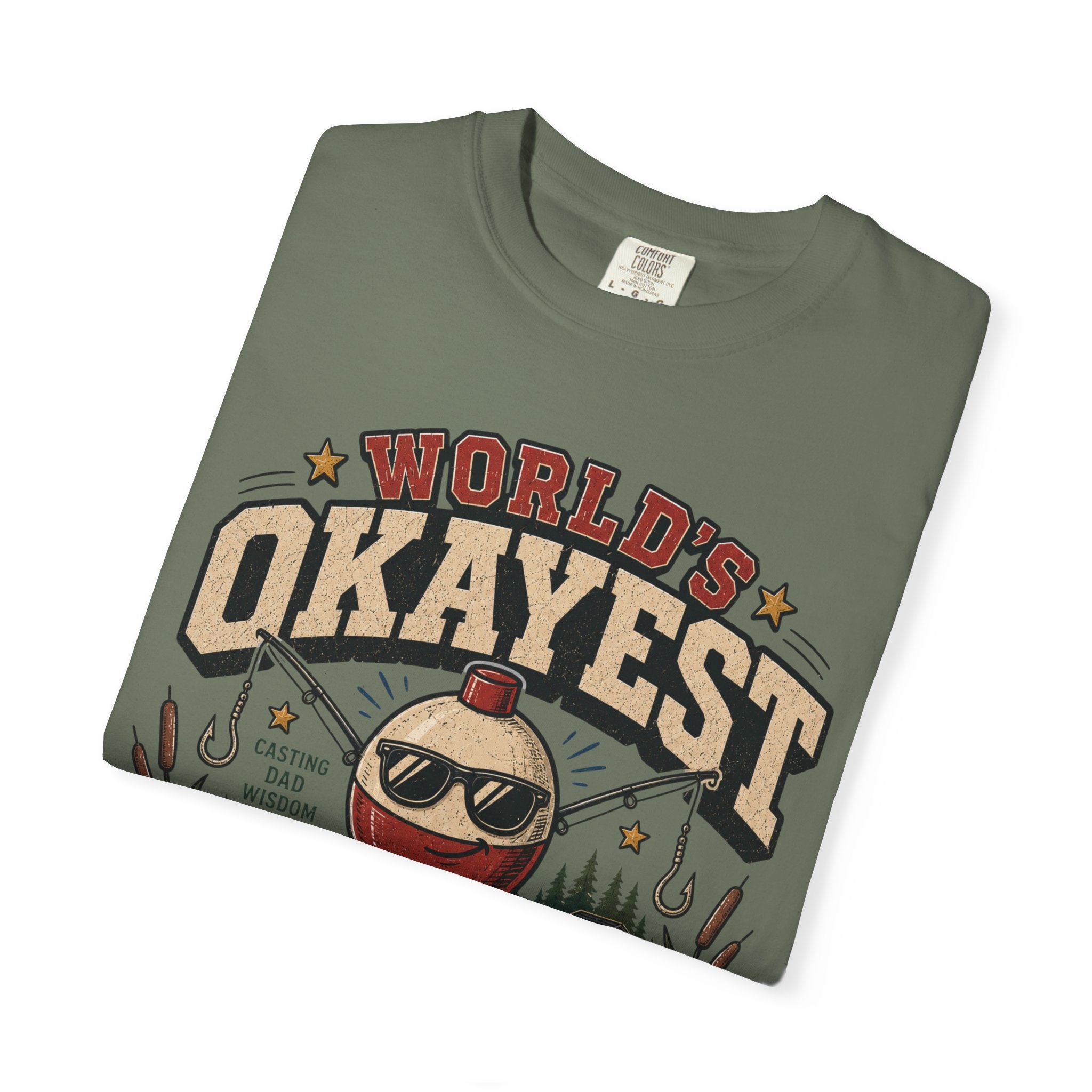 Worlds Okayest Dad Fishing