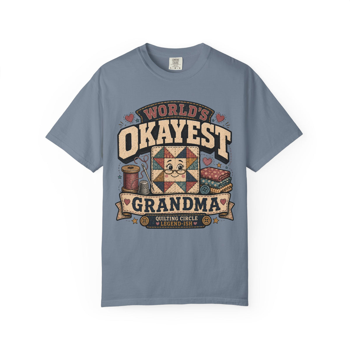 Worlds Okayest Grandma Quilt