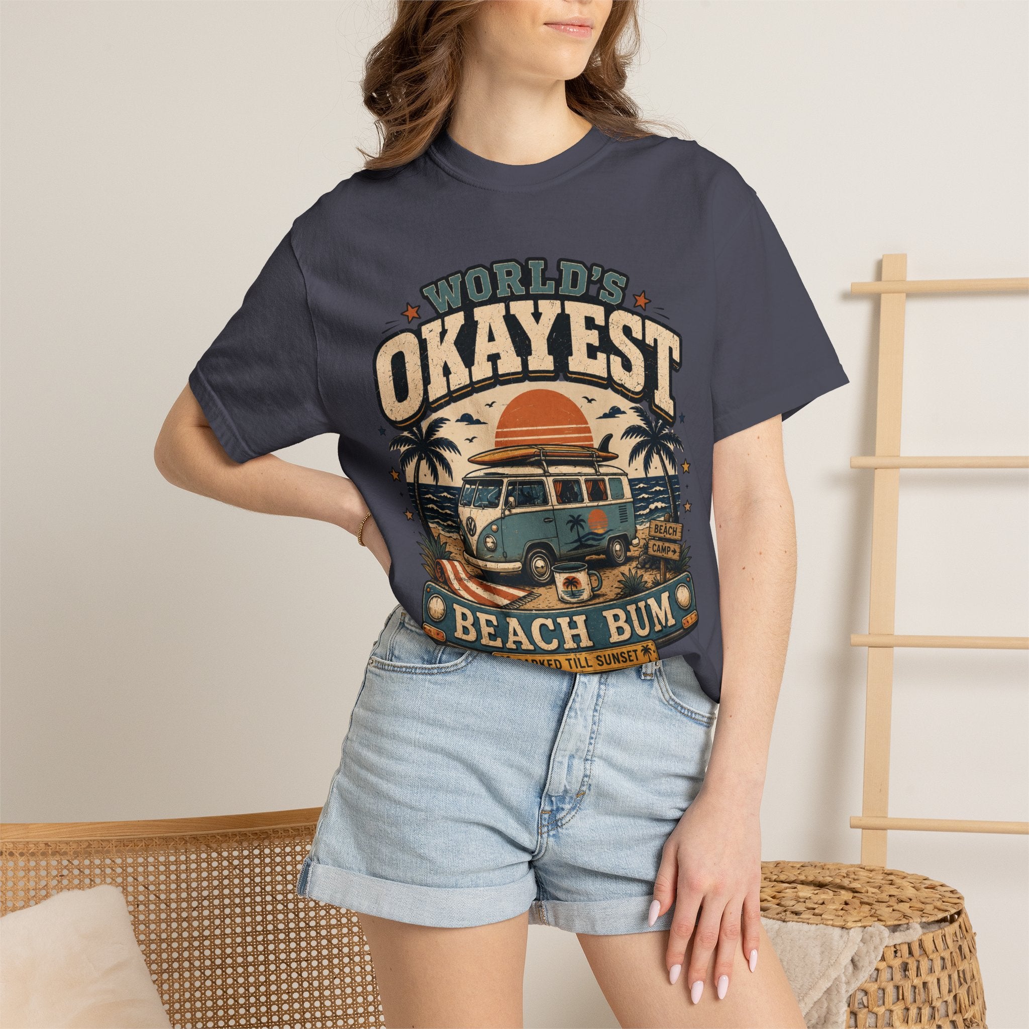 Worlds Okayest Beach Bum Van