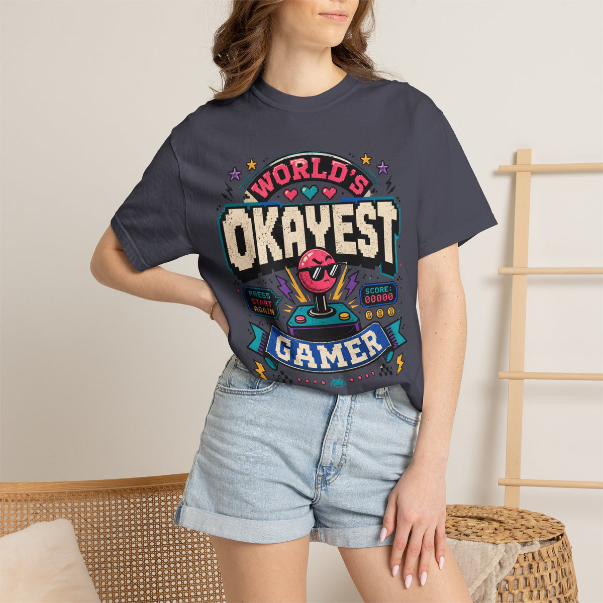 Worlds Okayest Gamer 80's