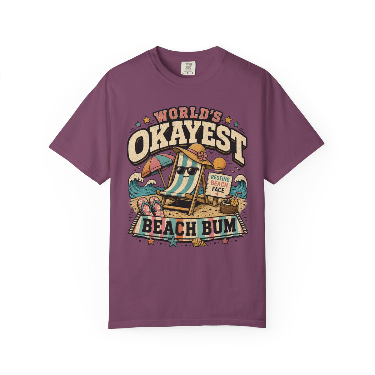 Worlds Okayest Beach Bum Chair