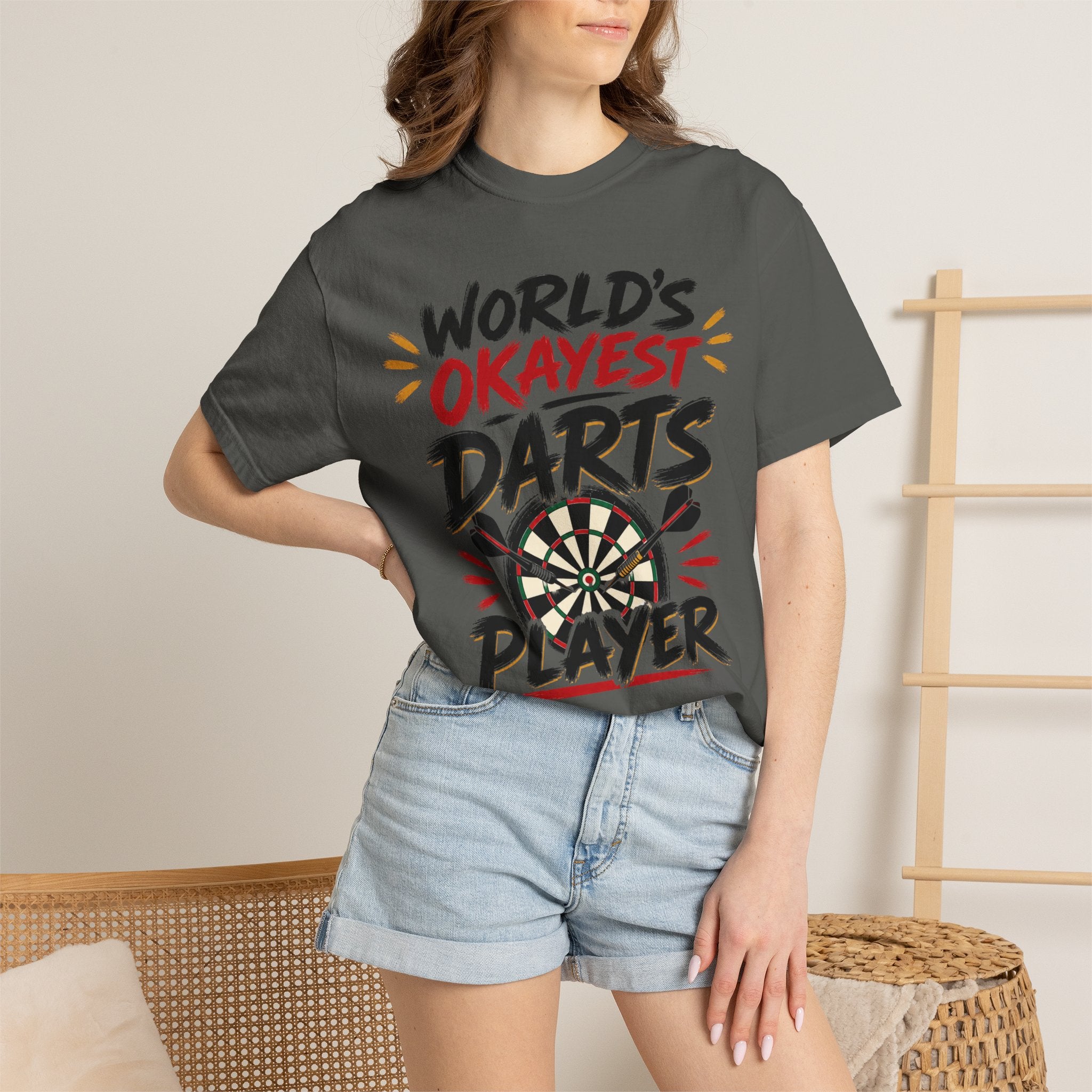 Worlds Okayest Darts Player Text
