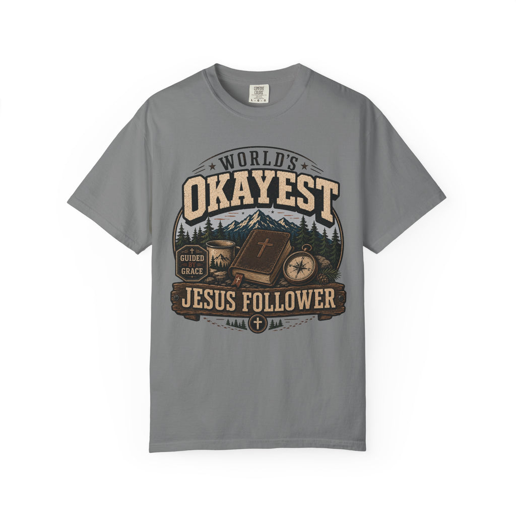 Worlds Okayest Jesus Follower Badge