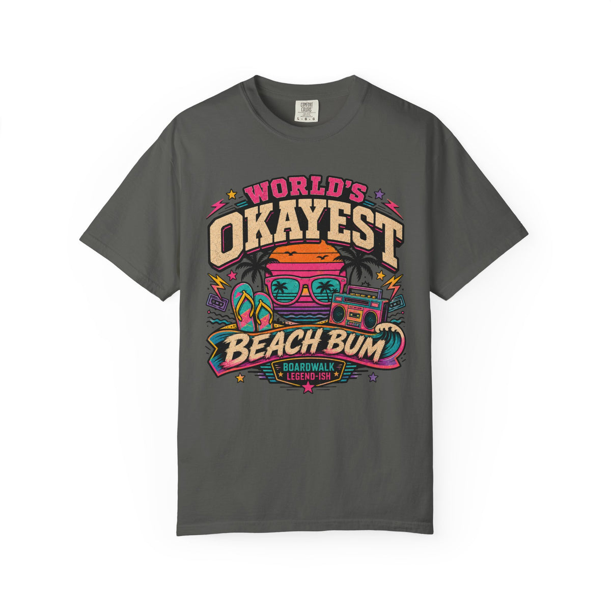 Worlds Okayest Beach Bum 80's
